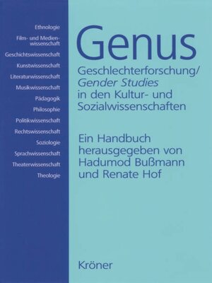 Genus by Hadumod Bussmann · OverDrive: Free ebooks, audiobooks & movies ...