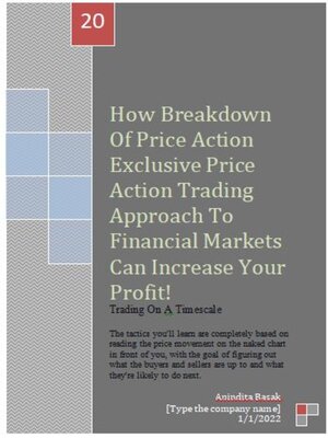How Breakdown of Price Action Exclusive Price Action Trading Approach ...