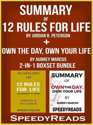 Summary of 12 Rules for Life Audiobook by SpeedyReads — Download Now