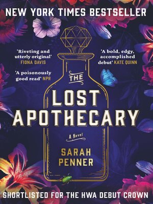 The Lost Apothecary book cover