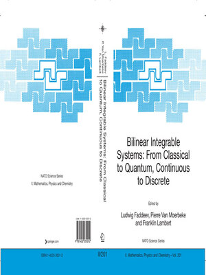 Bilinear Integrable Systems by Ludwig Faddeev · OverDrive: Free ebooks ...