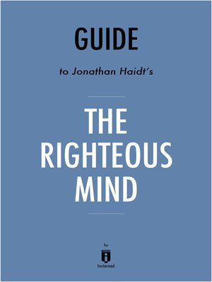 j haidt the righteous mind