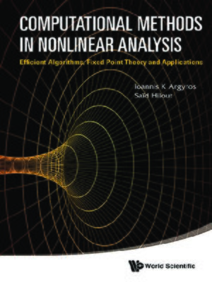 Computational Methods In Nonlinear Analysis by Ioannis K Argyros ...