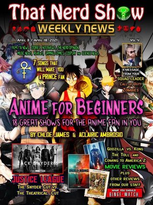 Anime for Beginners--18 Great Shows for the Anime Fan in You--March 28 /  April 4, 2021 by Marcus Blake · OverDrive: ebooks, audiobooks, and more for  libraries and schools