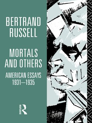 1931 1935 american bertrand essay mortal others paperback russell 08 picture