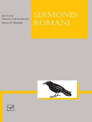 Sermones Romani by Hans H. Ørberg · OverDrive: ebooks, audiobooks, and more  for libraries and schools