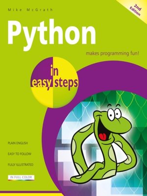 Python in easy steps by Mike McGrath · OverDrive: ebooks, audiobooks ...